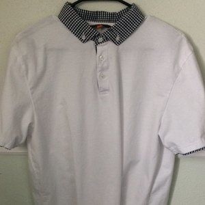 Ben Sherman White Polo Shirt, Large